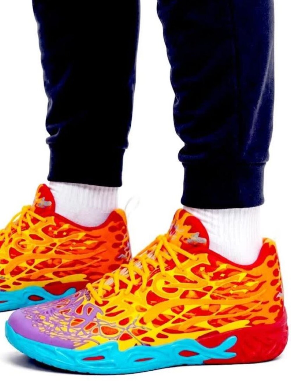 Puma Men’s MB.04 Phoenix Not From Here Basketball Shoes Size 8.5 US 41 Euro